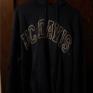 Vintage UC Davis Navy Hoodie